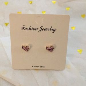 Earrings. Heart